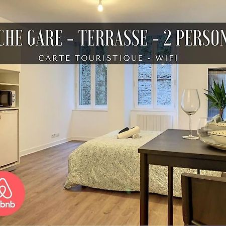 Gambetta - Studio - Terrasse - Proche Gare Apartman Morlaix Kültér fotó